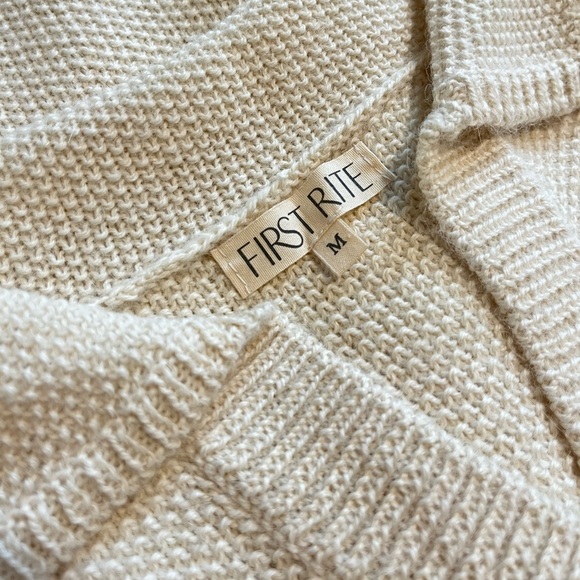 First Rite Dolman Henley Bone M - Picture 5 of 7